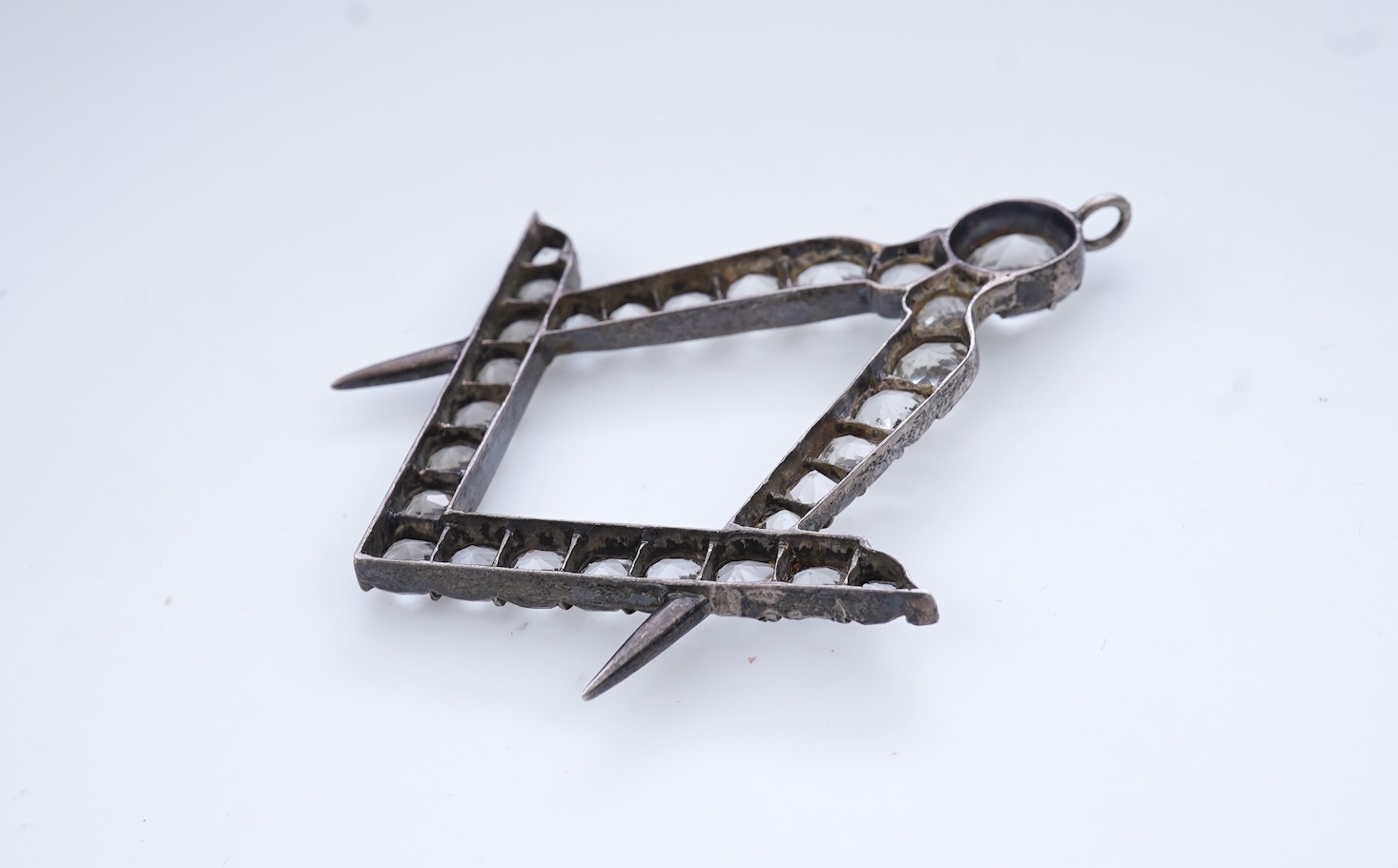 A paste pendant, late 19th century